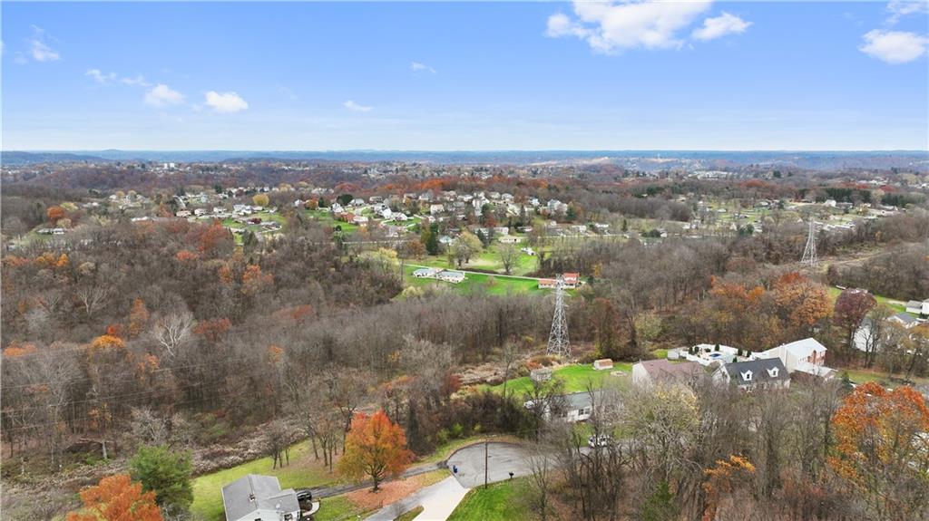 157 Buss Road Aliquippa, PA 15001 - Photo 5 of 23 an aerial view of a house with a yard and lake view