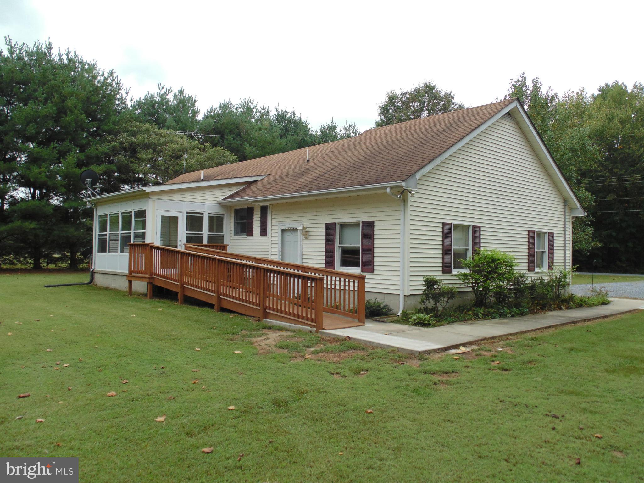Convenient Ramp at Rear Entrance