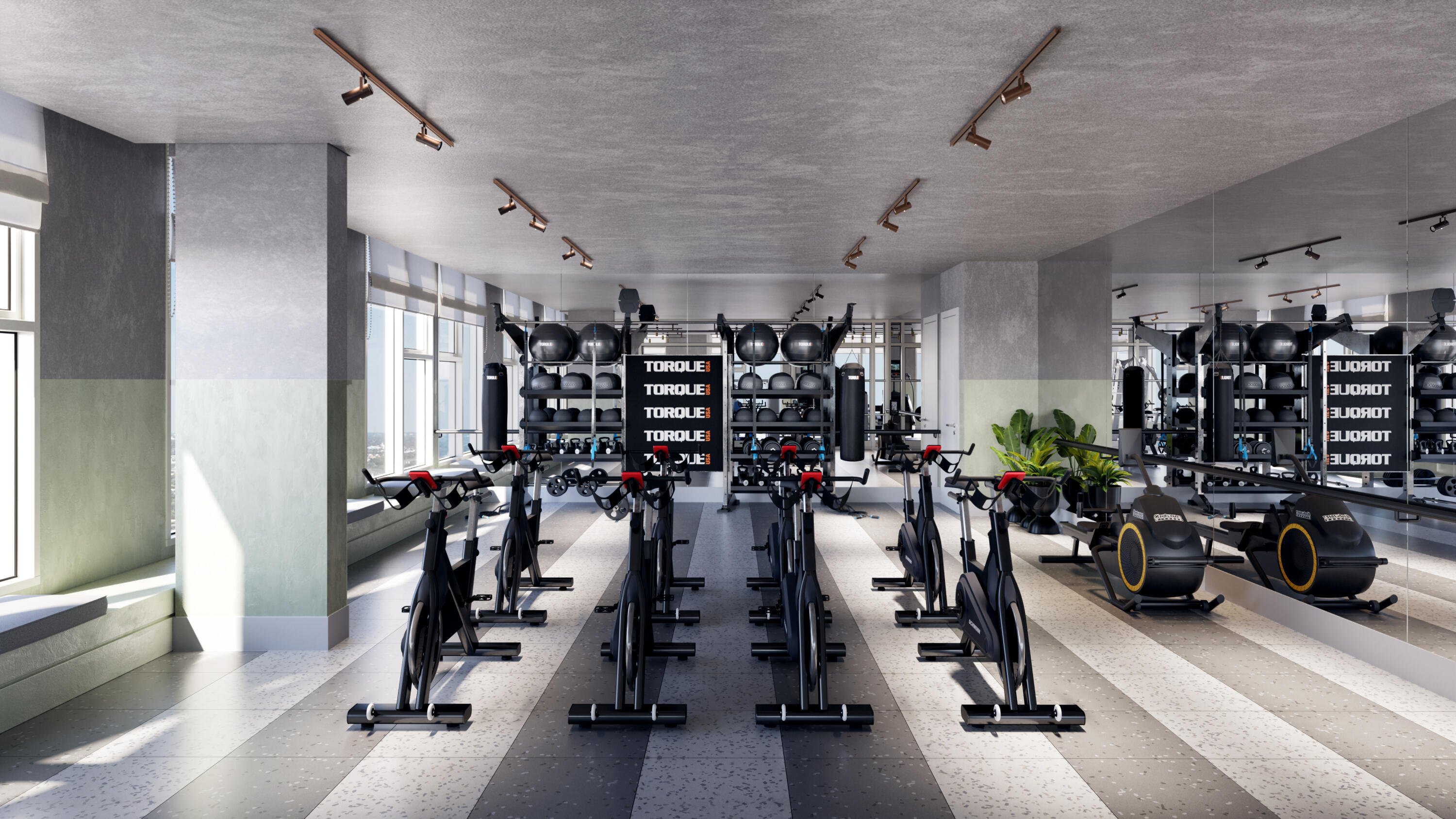 286 Northwest 29th Street, Unit 606 Miami, FL 33127 - Photo 19 of 21 a view of a room with gym equipment