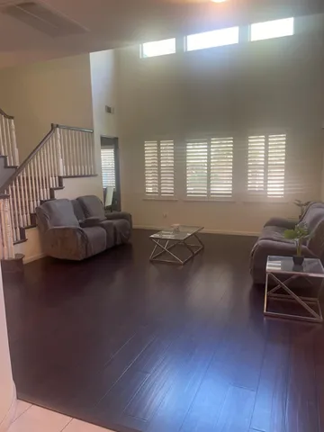 a room with a window