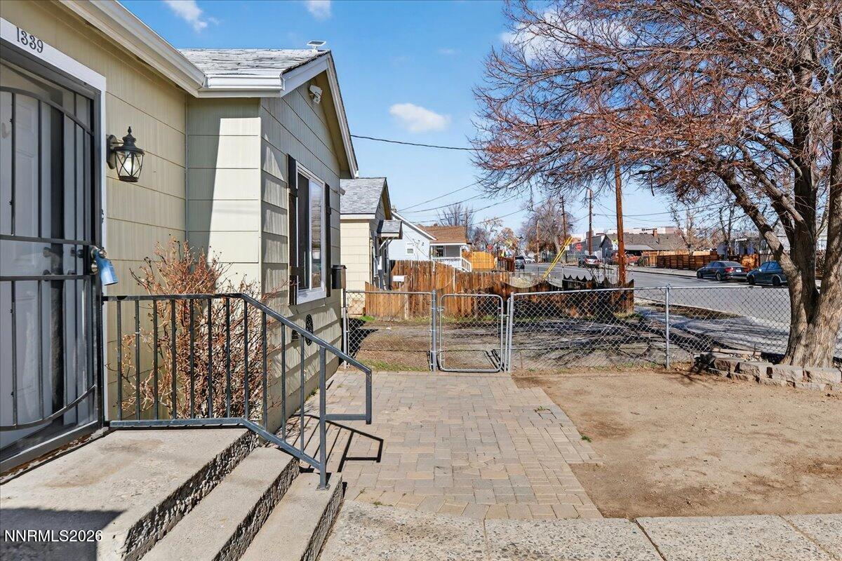 1339 Locust Street Reno, NV 89502 - Photo 5 of 23 a view of a dinning tables and chairs in a patio