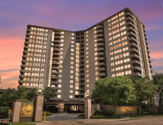 a front view of a building