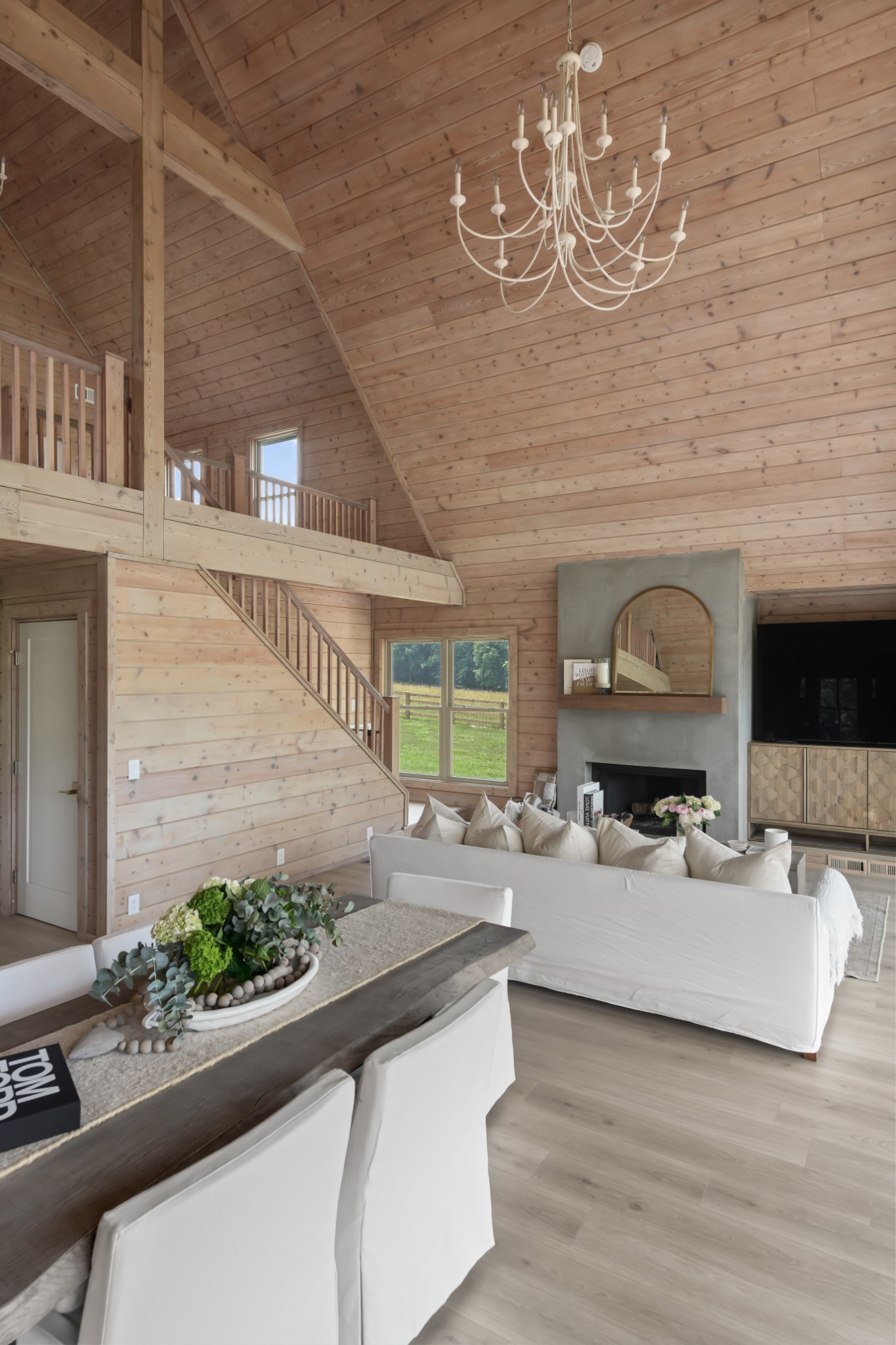 7720 Smith Road Primm Springs, TN 38476 - Photo 11 of 58 a living room with furniture and a fireplace