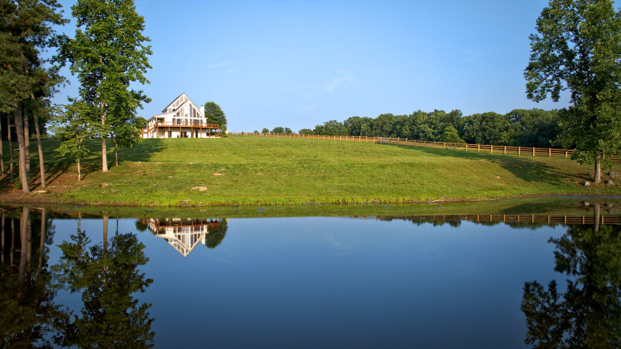 7720 Smith Road Primm Springs, TN 38476 - Photo 2 of 58 a view of a lake with a outdoor space