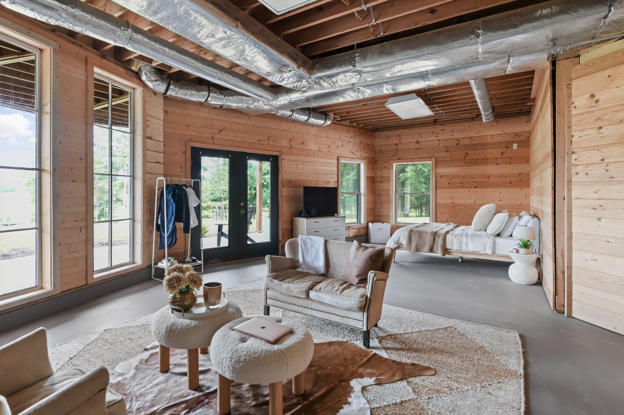 7720 Smith Road Primm Springs, TN 38476 - Photo 32 of 58 a living room with furniture and a large window