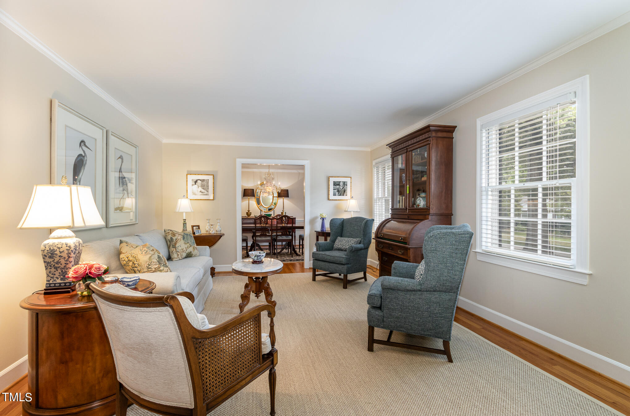 2901 Augusta Court Raleigh, NC 27607 - Photo 3 of 28 a living room with furniture and a window