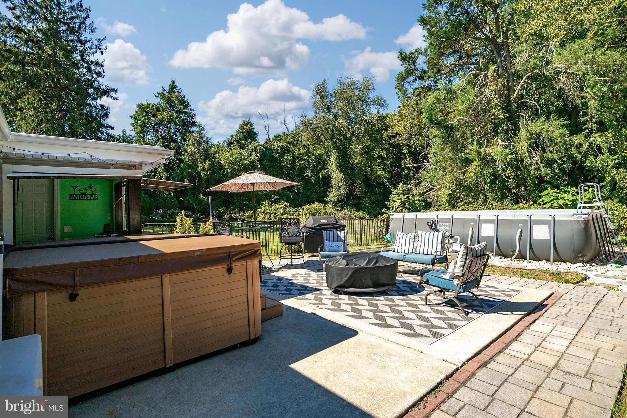 3380 Nottingham Way Hamilton, NJ 08690 - Photo 19 of 25 Backyard Jacuzzi