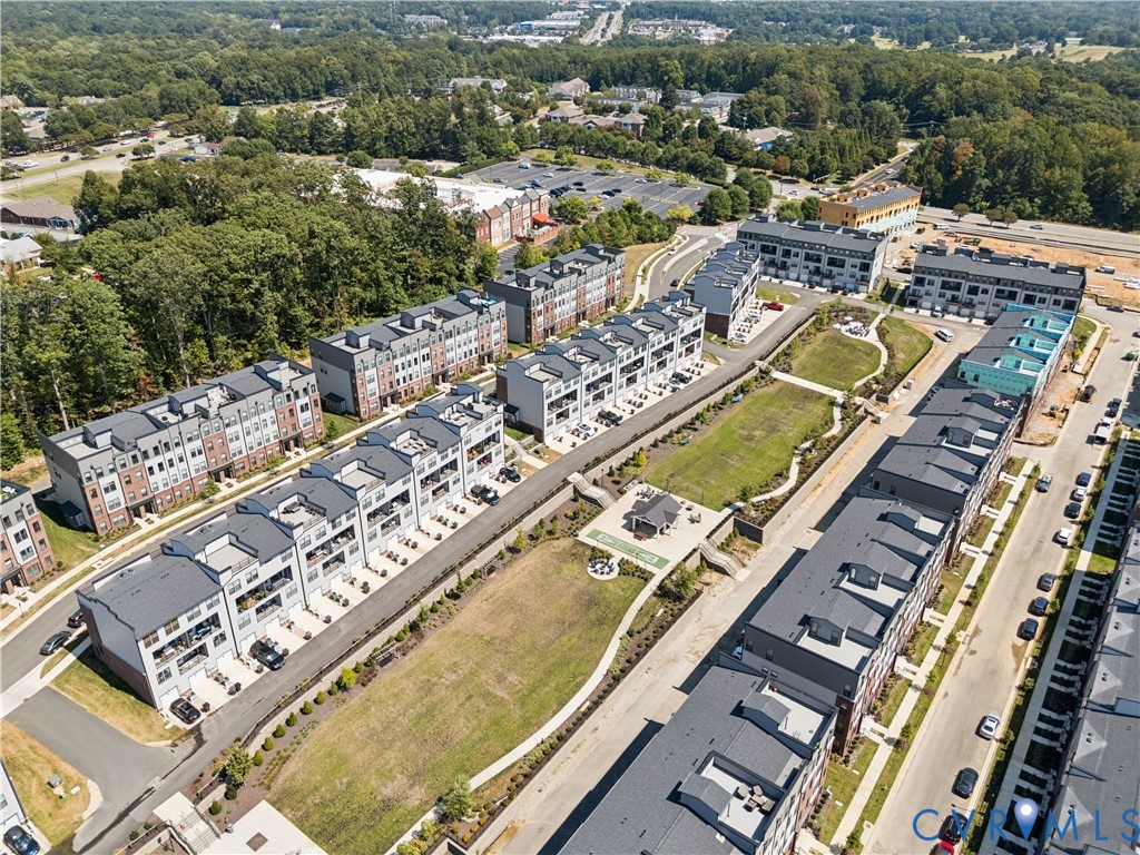 13129 Brattice Loop Midlothian, VA 23114 - Photo 26 of 41 an aerial view of a city with balcony