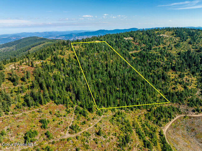 Nna Cherry Creek Road St. Maries, ID 83861 - Photo 2 of 32 Aerial with Estimated Property Lines