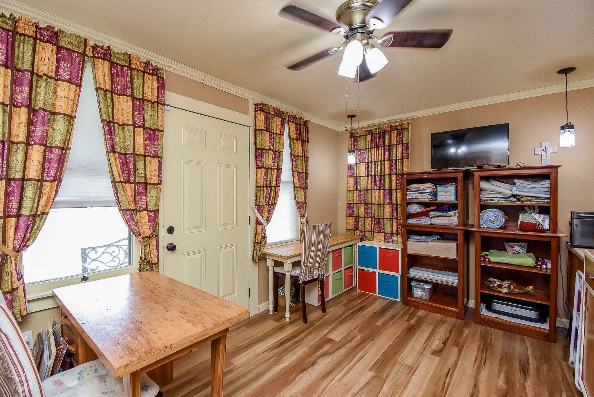 807 Clipson Road Eagle Lake, TX 77434 - Photo 15 of 31 a view of a livingroom with furniture and staircase