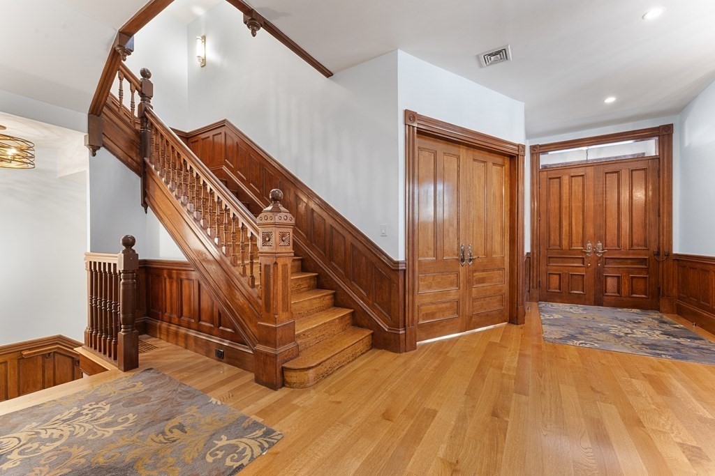 136 St Botolph Street Boston, MA 02115 - Photo 37 of 40 a view of an entryway with staircase
