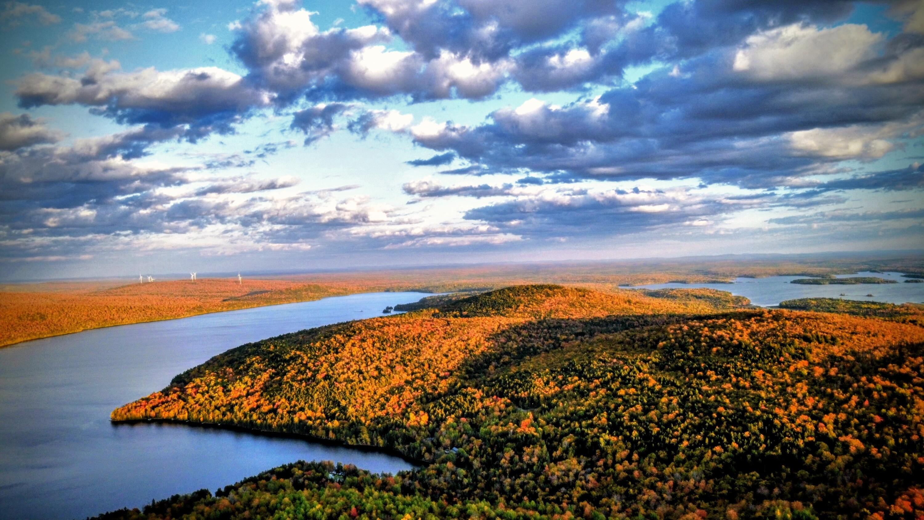 Lot E Sleeper Road Island Falls, ME 04747 - Photo 2 of 25 dji_fly_20251004_173818_353_175961392098
