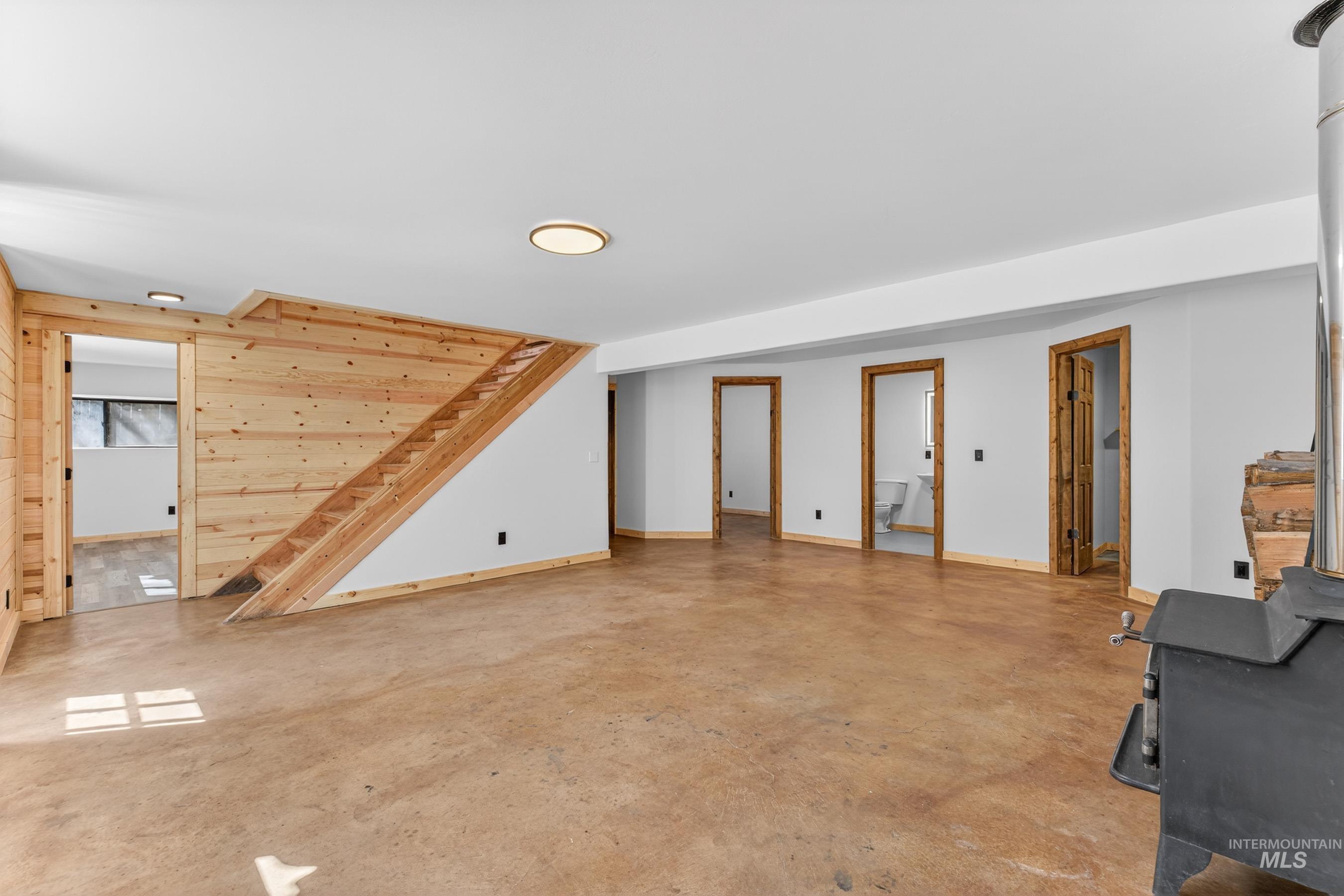 543 North Main Street Riggins, ID 83549 - Photo 30 of 46 Basement with wood walls and baseboards