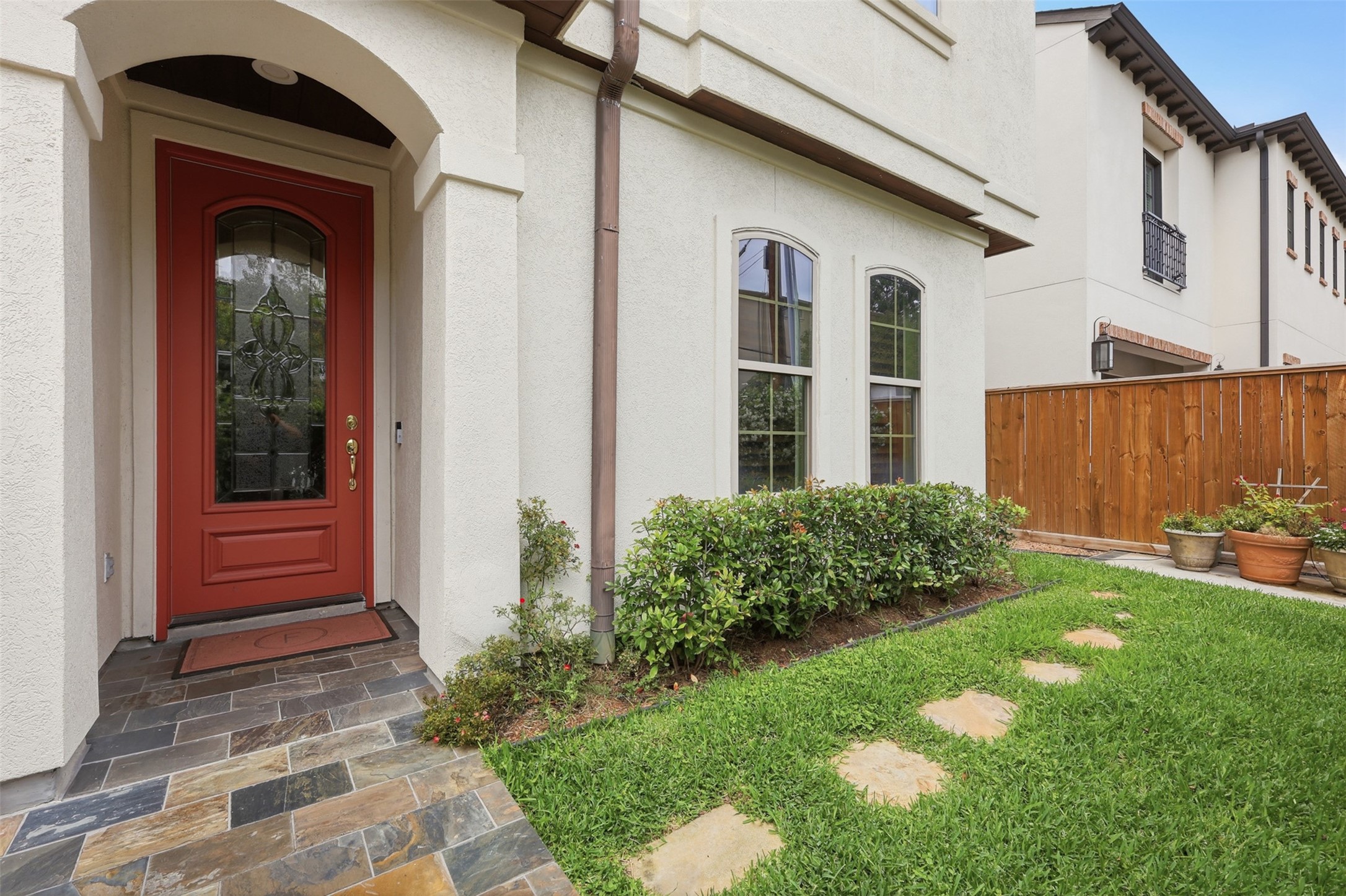 1956 Welch Street Houston, TX 77019 - Photo 2 of 29 Fully gated front yard