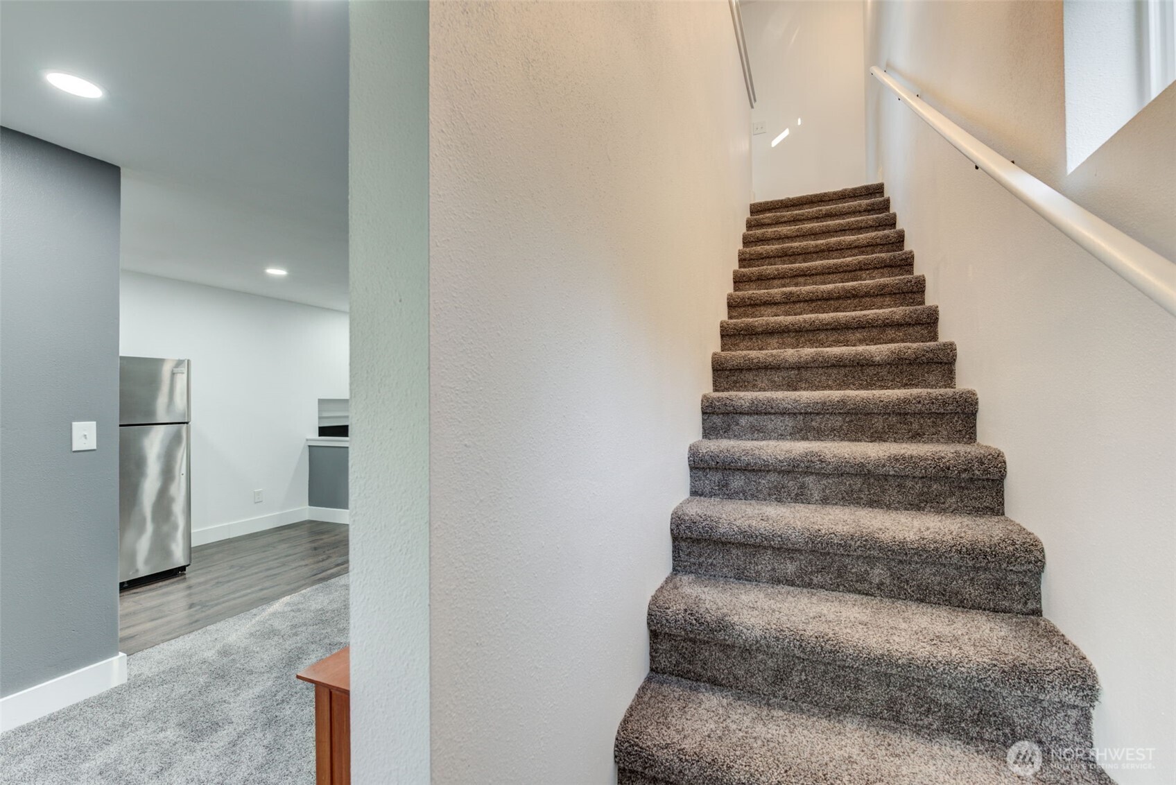 26015 166th Street Southeast, Unit B Monroe, WA 98272 - Photo 21 of 28 a view of entryway and hall with wooden floor