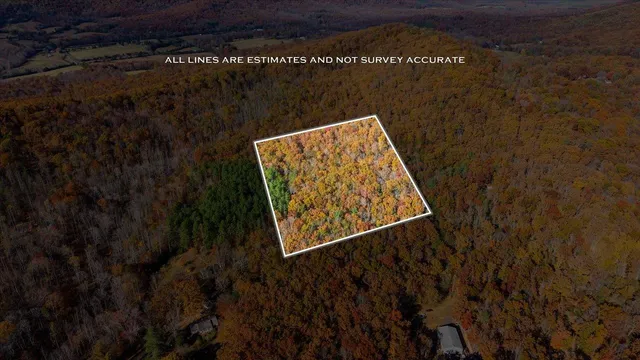 a view of a sign in a yard