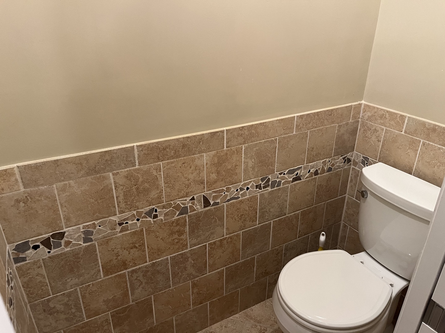1210 Sunset Terrace Rochelle, IL 61068 - Photo 12 of 38 a bathroom with a toilet and a shower