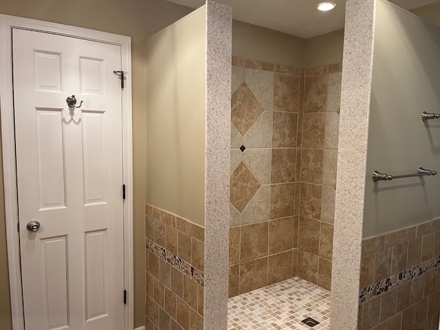 1210 Sunset Terrace Rochelle, IL 61068 - Photo 16 of 38 a bathroom with a shower