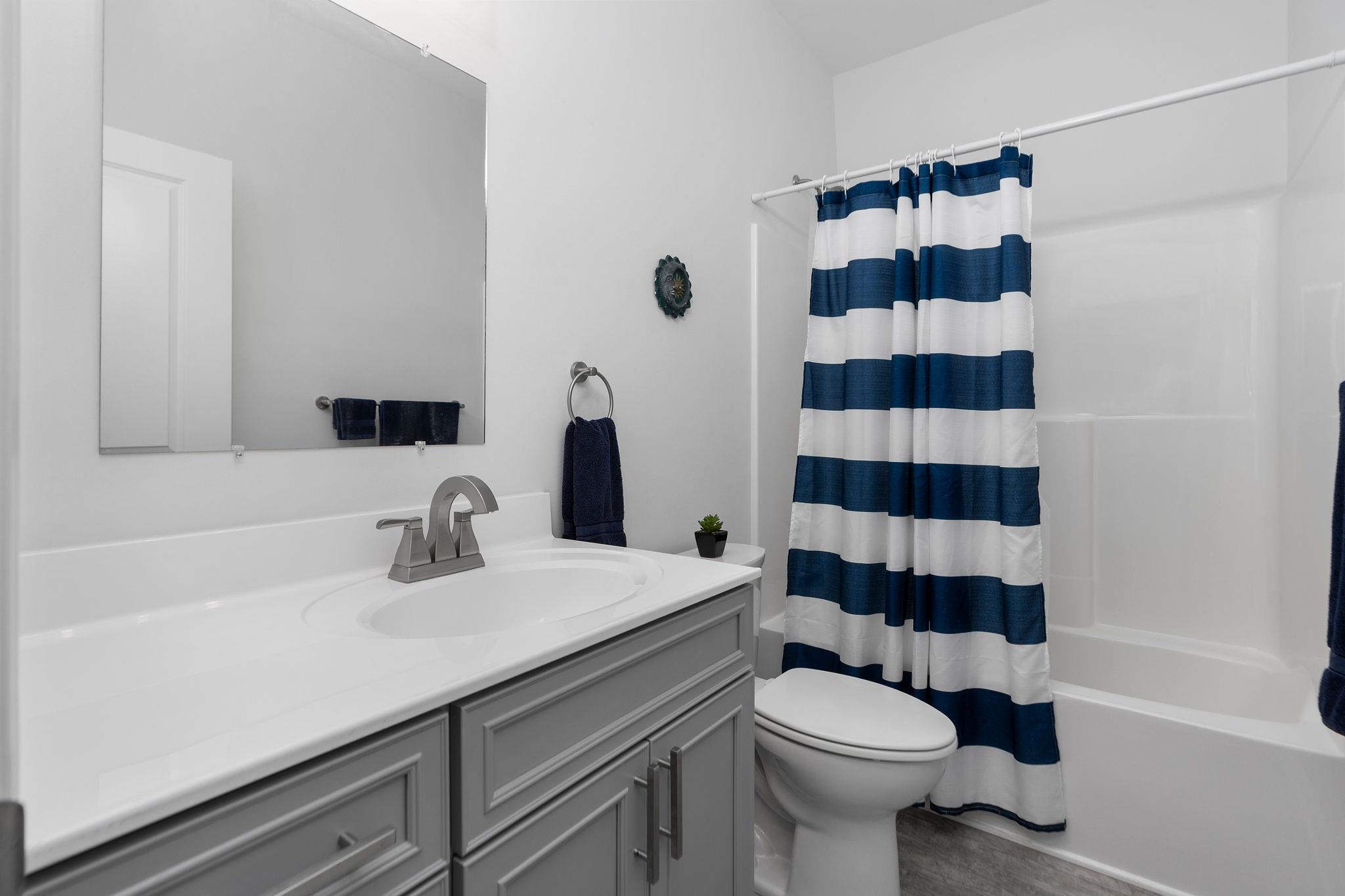 138 Garber Street Staunton, VA 24401 - Photo 17 of 47 a bathroom with a sink toilet and shower