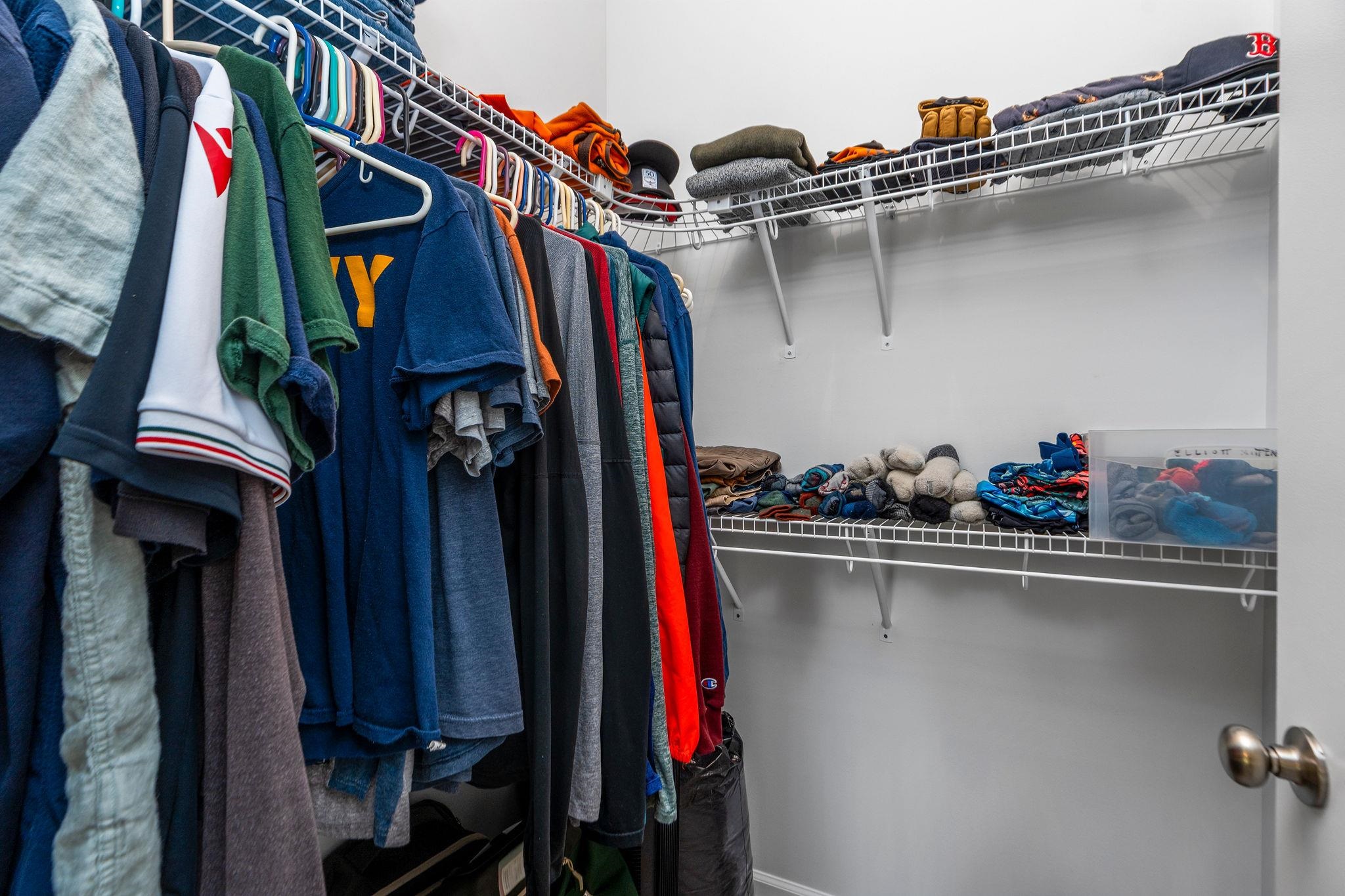138 Garber Street Staunton, VA 24401 - Photo 29 of 47 a view of walk in closet with clothes and shoes