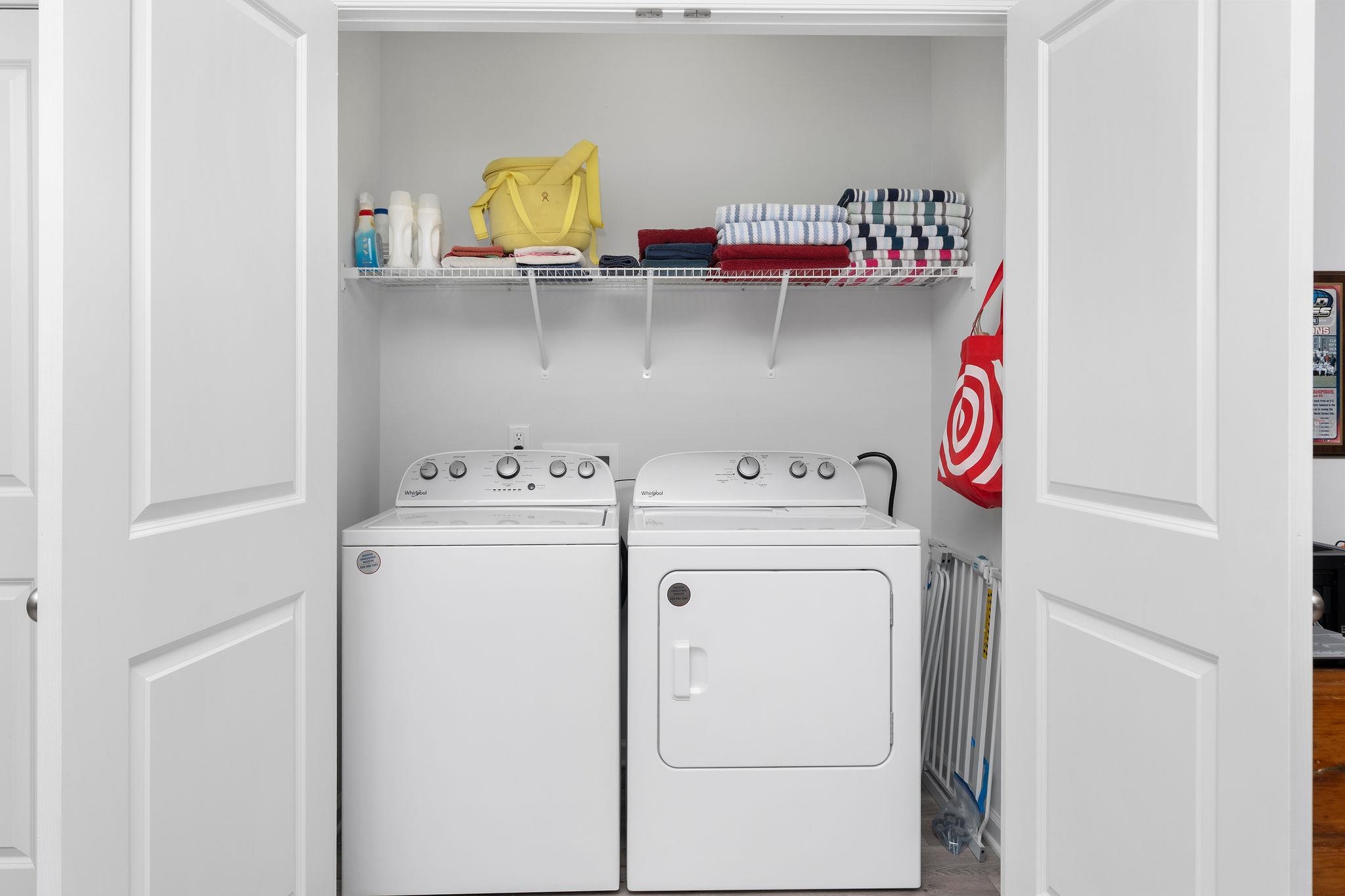 138 Garber Street Staunton, VA 24401 - Photo 33 of 47 a utility room with dryer and washer