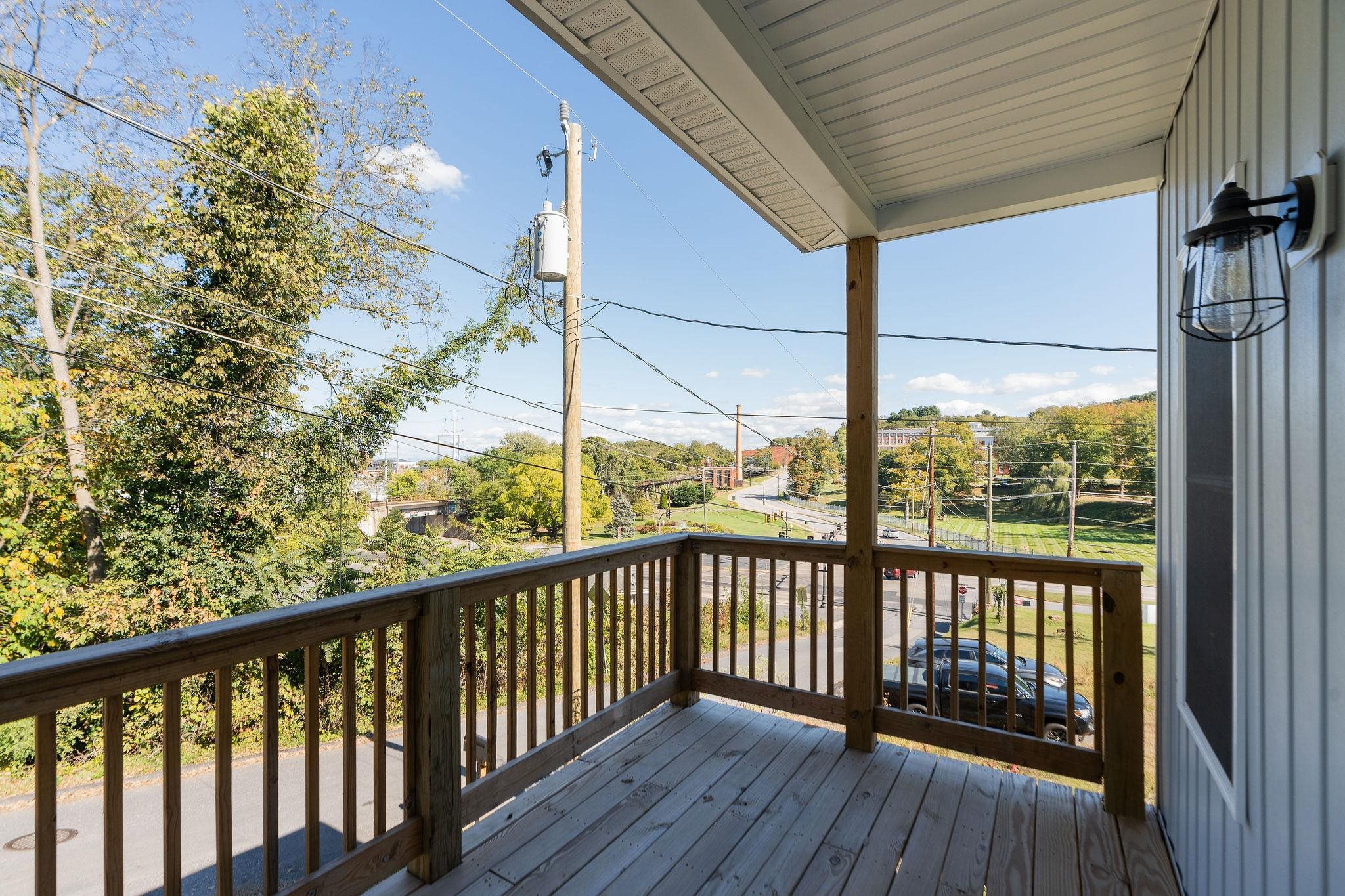 138 Garber Street Staunton, VA 24401 - Photo 7 of 47 a view of a balcony with wooden floor