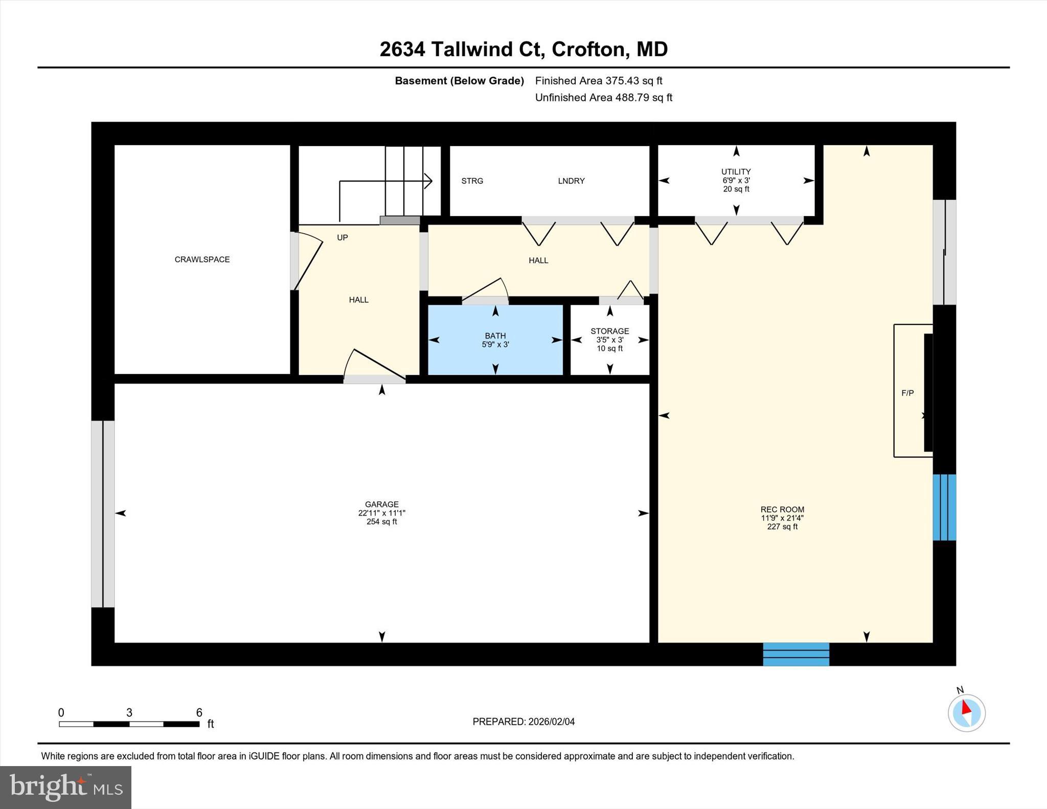 2634 Tallwind Court Crofton, MD 21114 - Photo 51 of 51 Floor plan