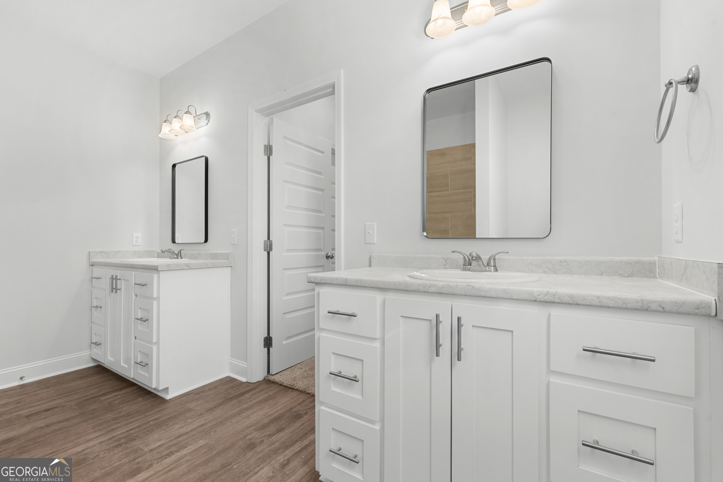 209 Hopecrest Road Statesboro, GA 30458 - Photo 15 of 27 a bathroom with a sink and a mirror