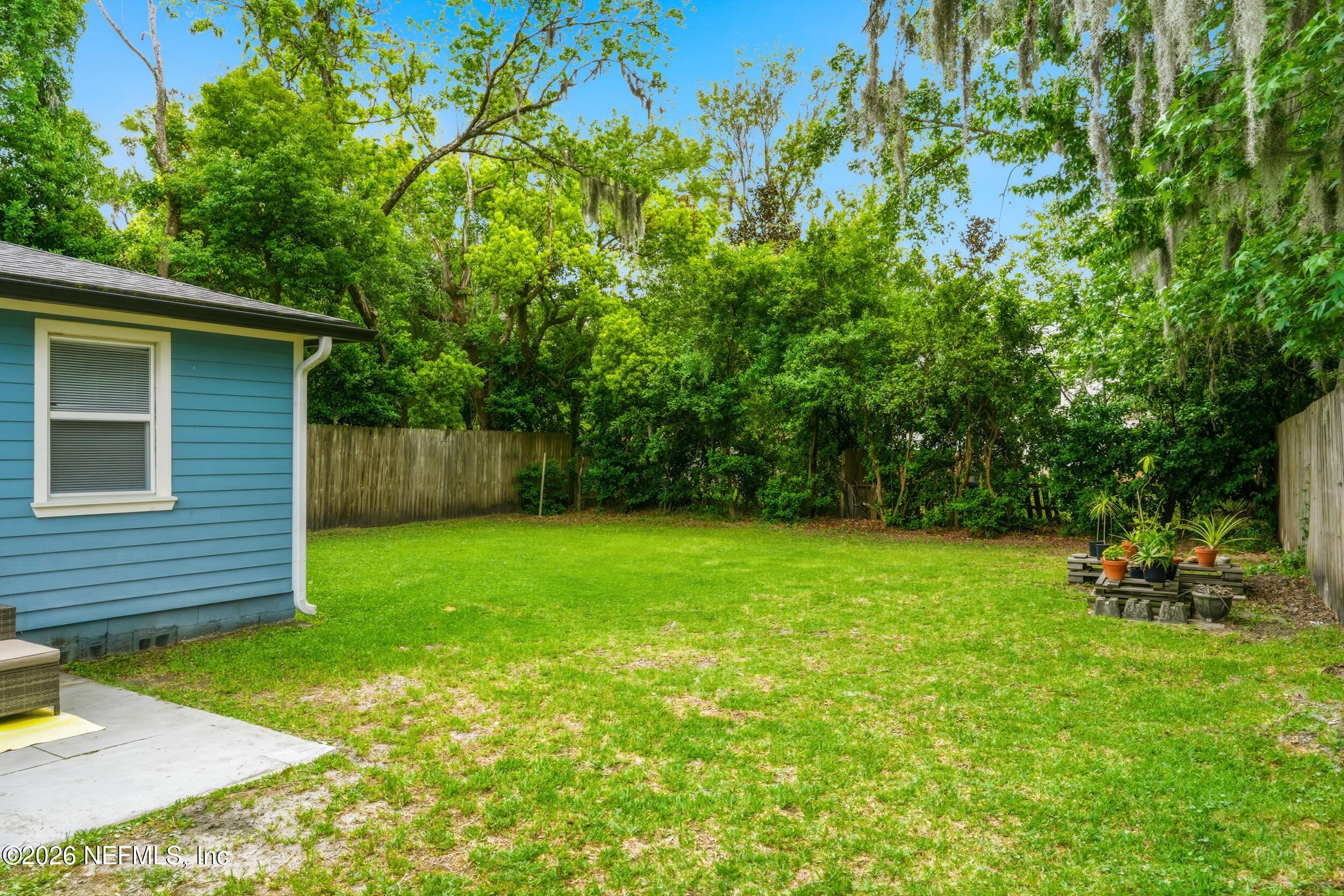 2032 Inwood Terrace Jacksonville, FL 32207 - Photo 23 of 27 a view of a backyard with a garden