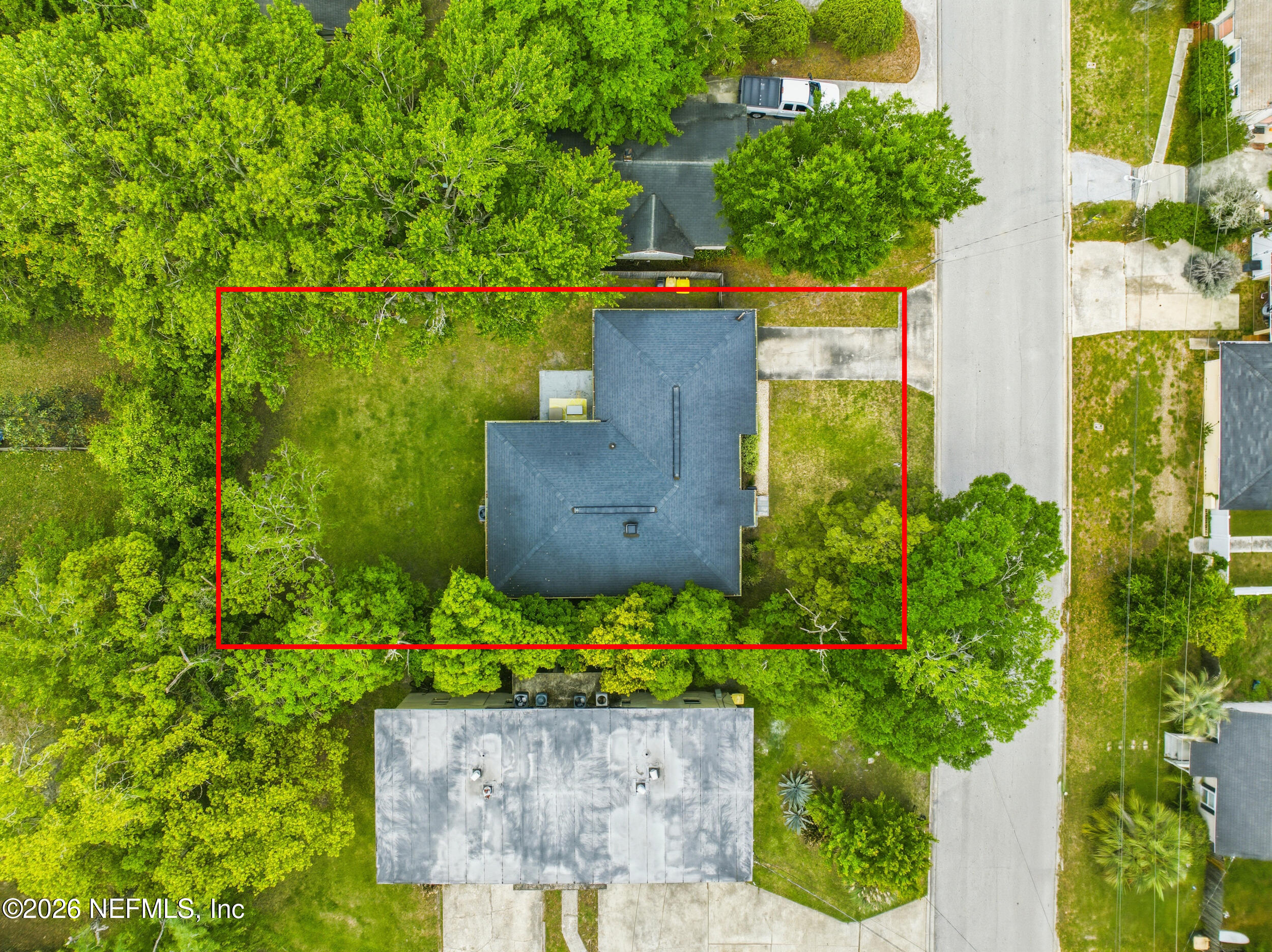 2032 Inwood Terrace Jacksonville, FL 32207 - Photo 27 of 27 an aerial view of a house with a yard
