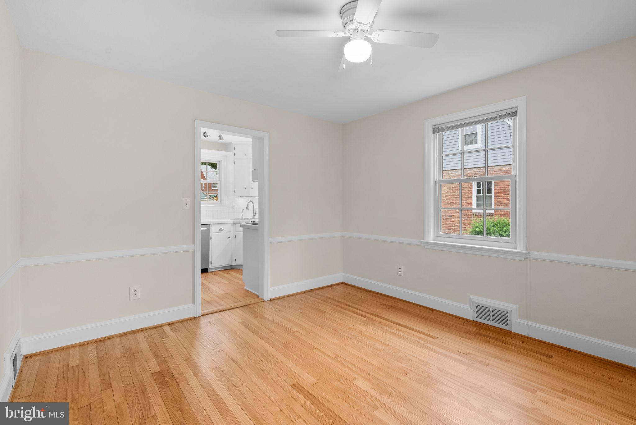 4615 Drexel Road College Park, MD 20740 - Photo 9 of 48 Formal Dining Room w/Sparkling Hardwood Floors