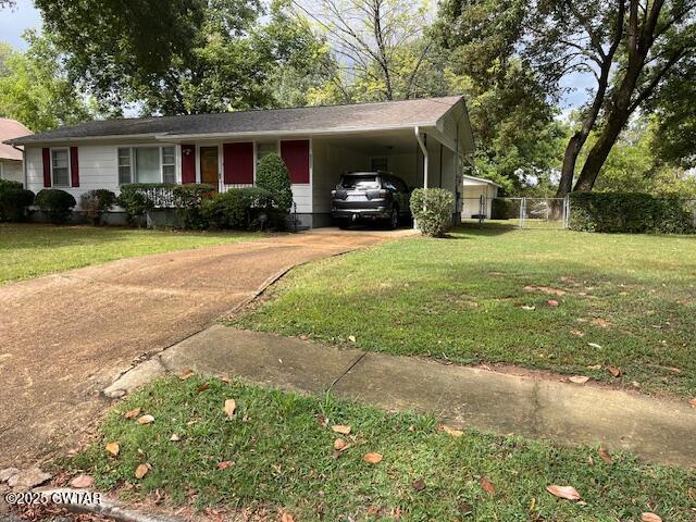 2000 Culpepper Street Milan, TN 38358 - Photo 8 of 13 a view of a house with a garden