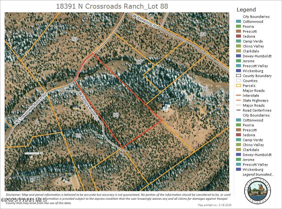 18391 Crossroads Ranch Road Prescott, AZ 86305 - Photo 23 of 41 County Aerial
