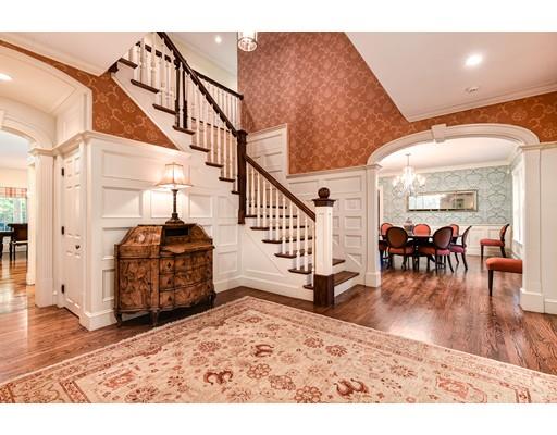 24 Stonefield Court Needham, MA 02492 - Photo 3 of 42 a view of entryway and hall with wooden floor
