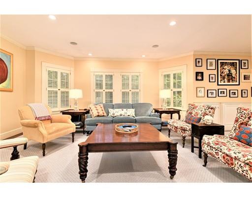 24 Stonefield Court Needham, MA 02492 - Photo 7 of 42 a living room with furniture and floor to ceiling windows