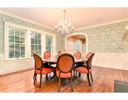 24 Stonefield Court Needham, MA 02492 - Photo 10 of 42 a dining room with furniture and window