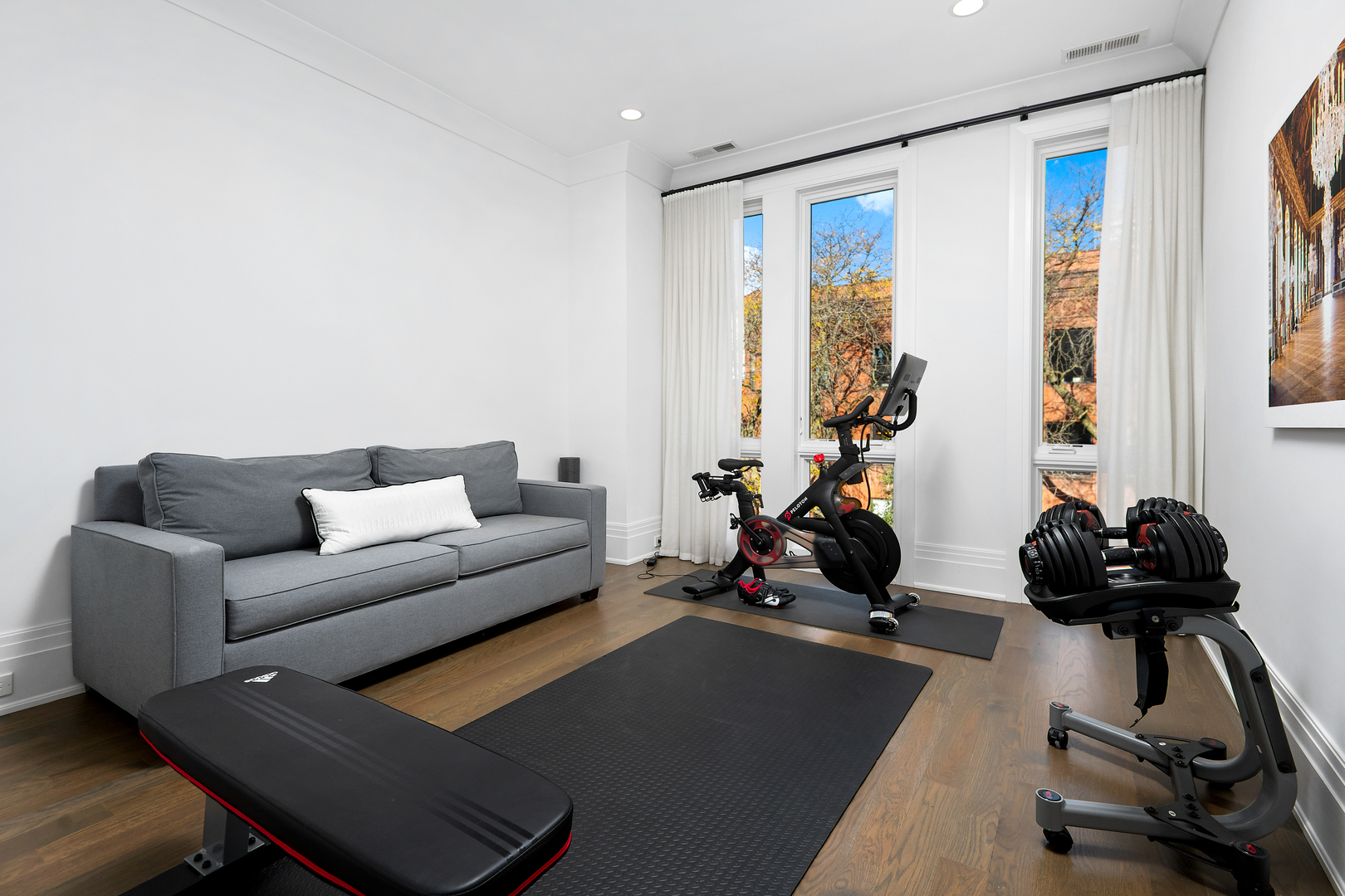 453 West Deming Place Chicago, IL 60614 - Photo 27 of 50 a living room with furniture and a window