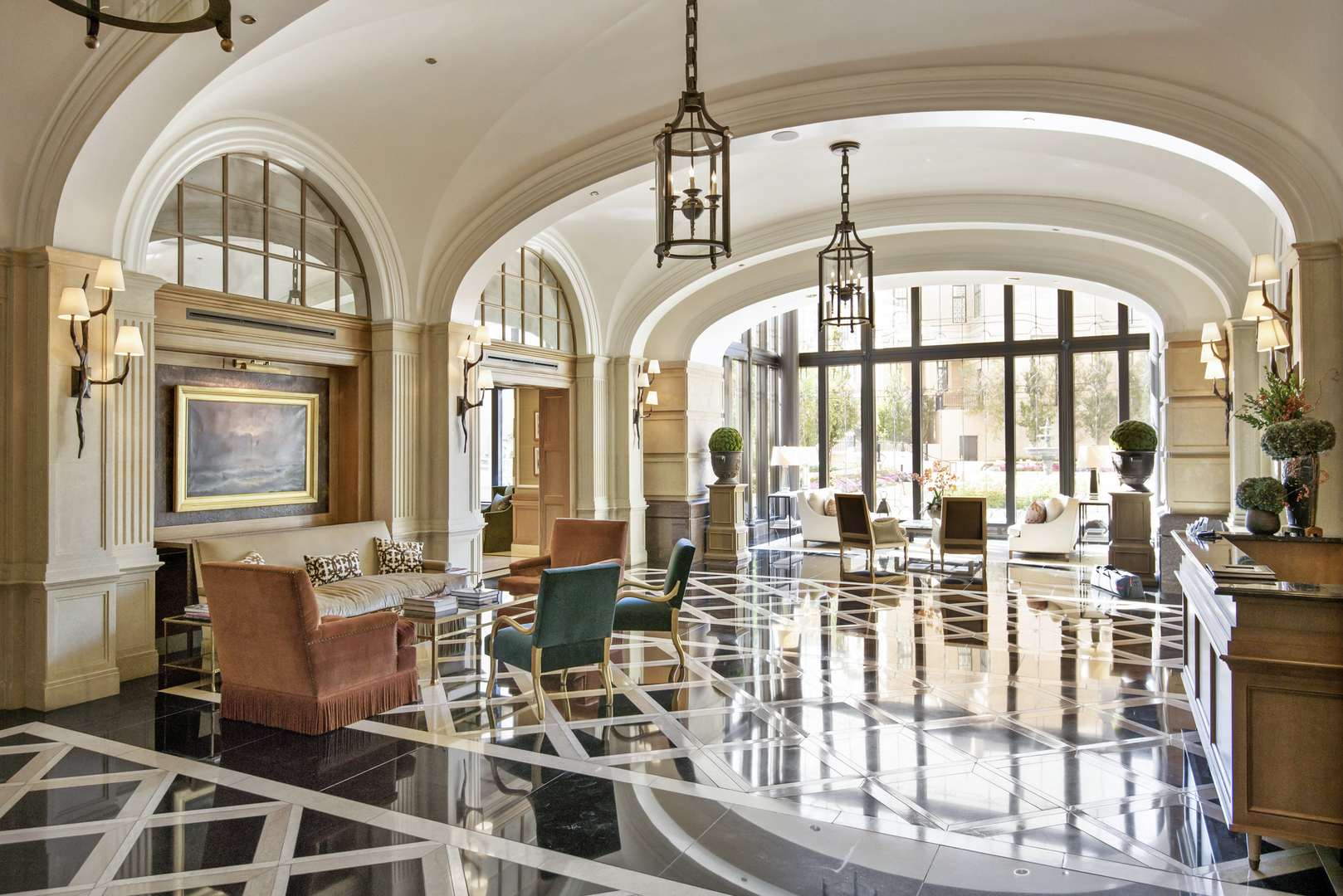 453 West Deming Place Chicago, IL 60614 - Photo 42 of 50 a front view of a room with lots of large windows