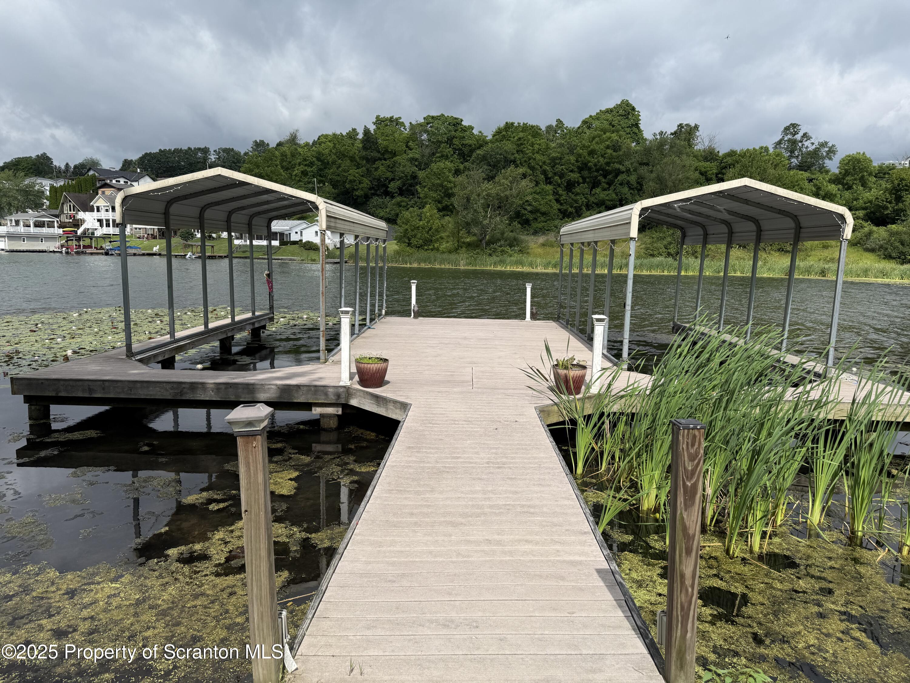 186 Point Road Factoryville, PA 18419 - Photo 19 of 22 a garden view with a seating space
