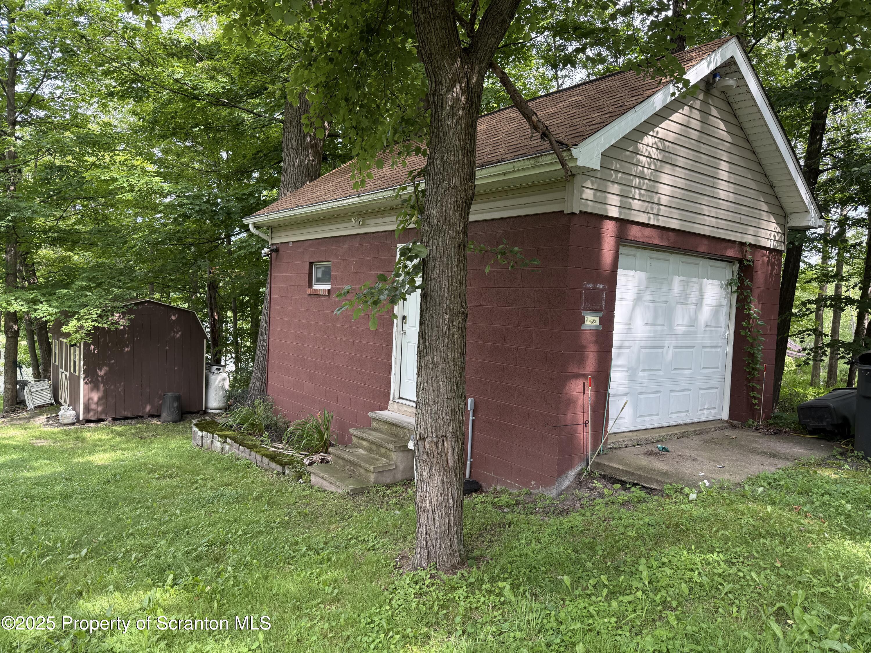 186 Point Road Factoryville, PA 18419 - Photo 21 of 21 Garage