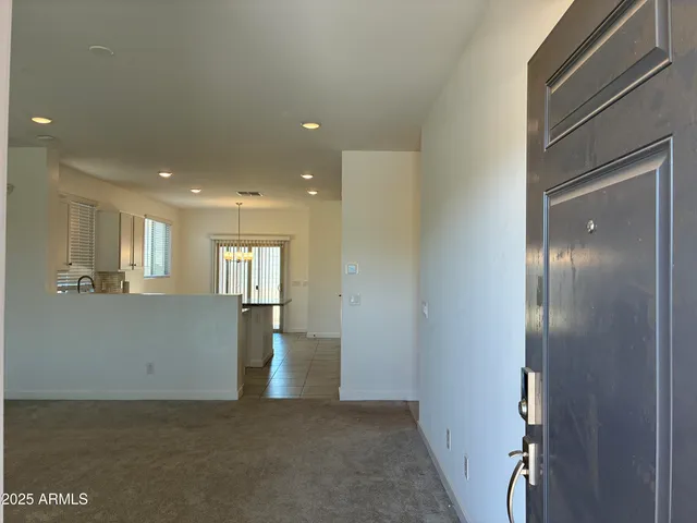 a view of empty room