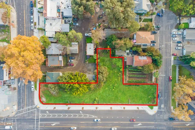 a view of building in the background