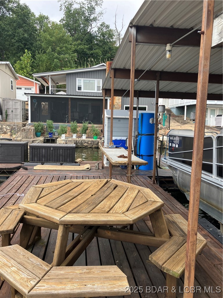 122 Excelsior Lane Gravois Mills, MO 65037 - Photo 35 of 59 Entertaining area on private dock