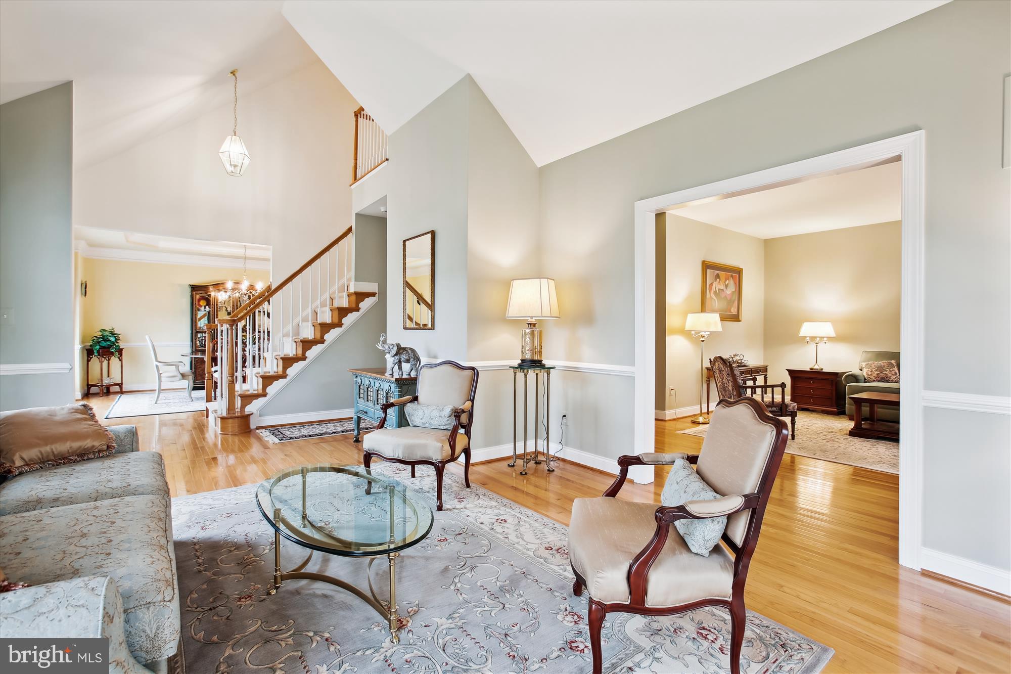 22902 North Brown Square Ashburn, VA 20148 - Photo 20 of 70 a living room with furniture and a wooden floor