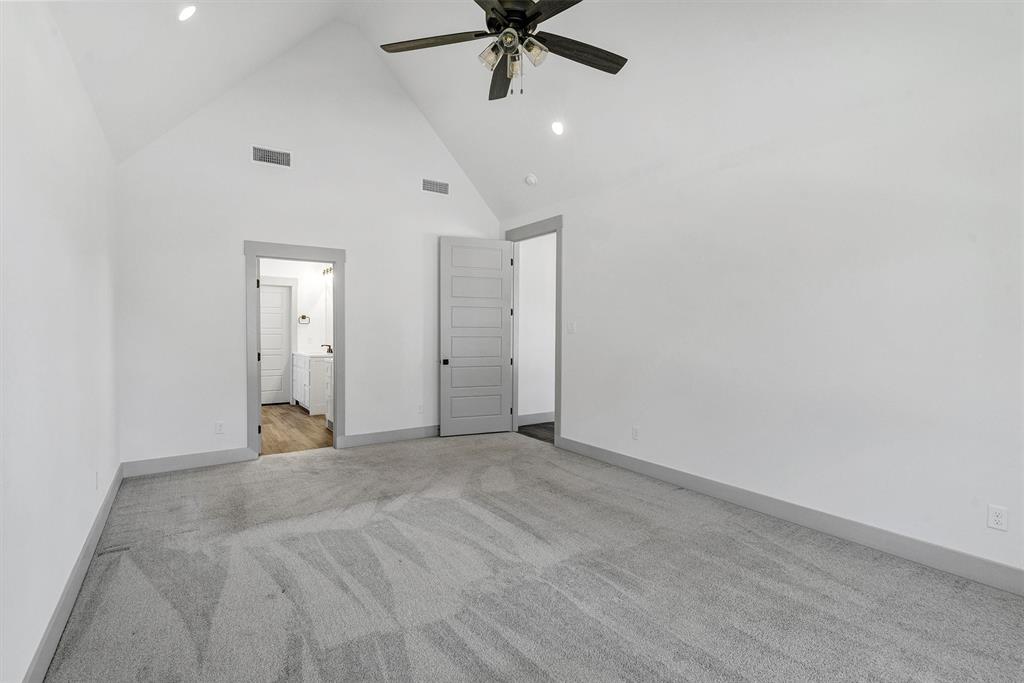 2029 Rattler Way Tolar, TX 76476 - Photo 18 of 28 wooden floor in an empty room