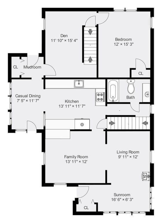 14 Middle Street Wakefield, MA 01880 - Photo 31 of 34 a picture of a counter