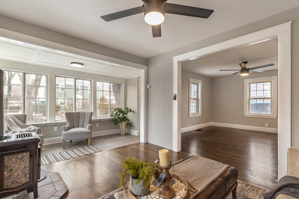 14 Middle Street Wakefield, MA 01880 - Photo 34 of 34 a living room with furniture and a large window