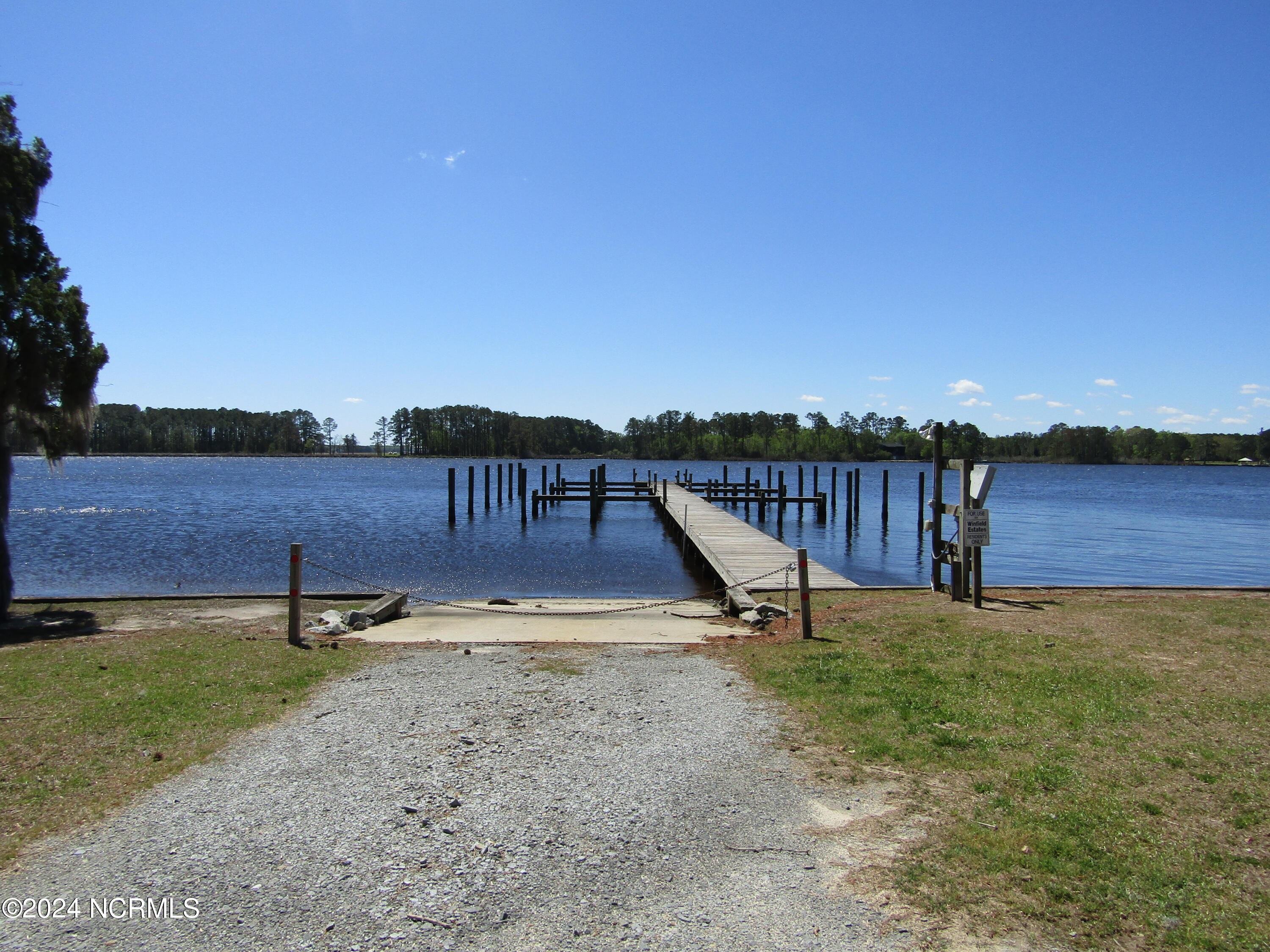 38 Winfield Lane Pinetown, NC 27865 - Photo 4 of 12 View of Boat Ramp