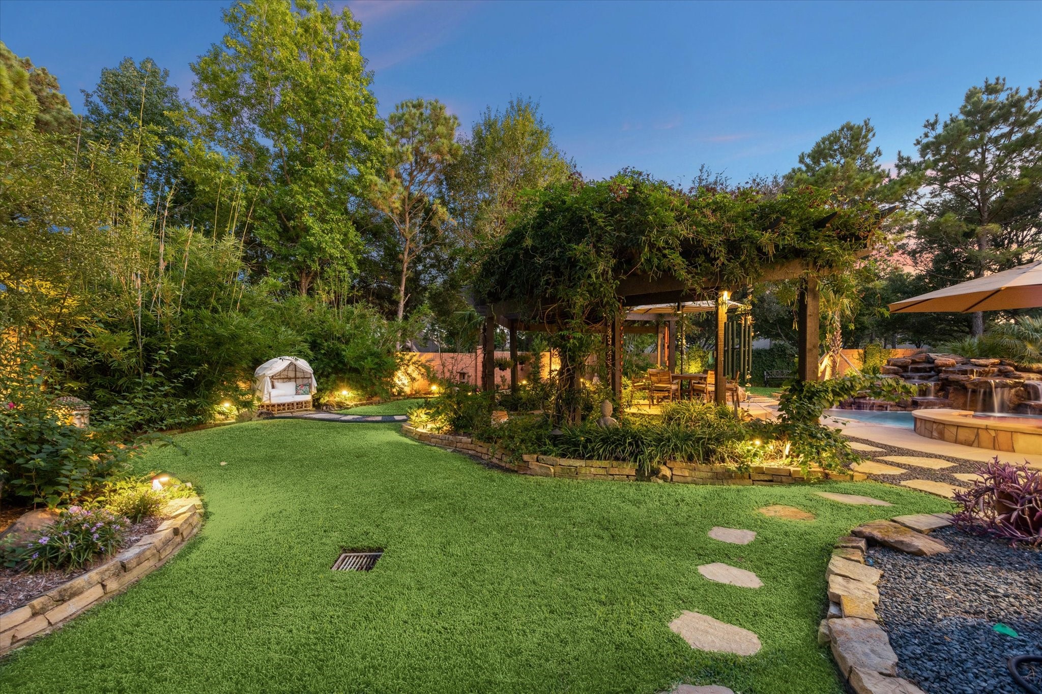 4806 Copper Manor Court Katy, TX 77494 - Photo 47 of 50 a view of a park with large trees