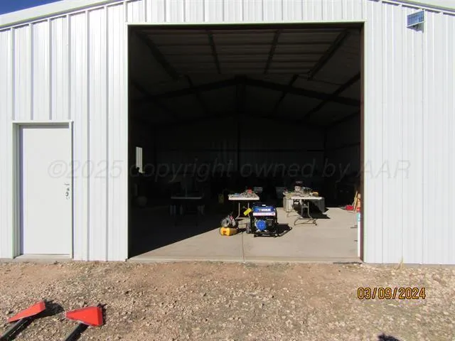 a room with gym equipment